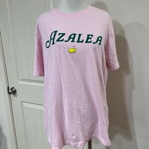 Masters golf Light Pink Cotton T-Shirt Azalea